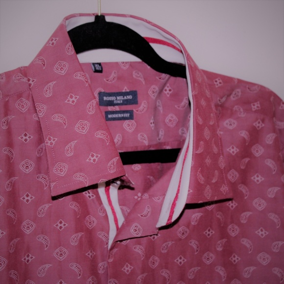 Rosso Milano Modern Fit Dress Shirt - Picture 3 of 8